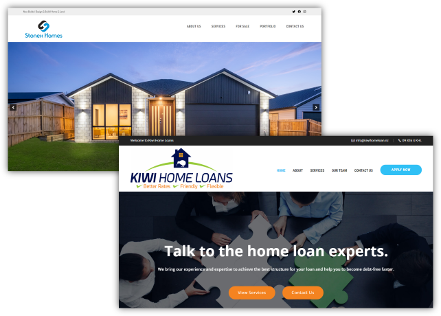 Stonex Homes and KHL web design Auckland