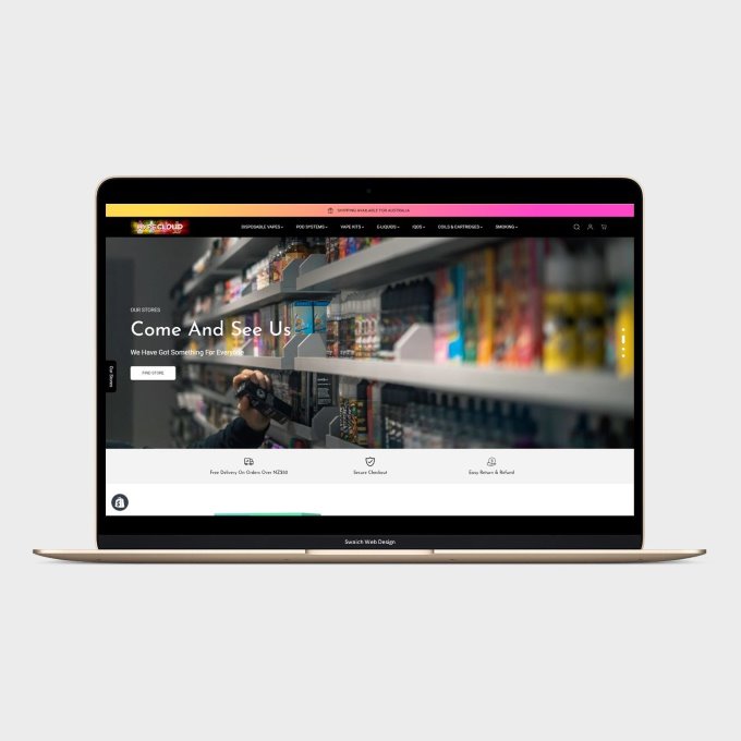 Hypecloud website design