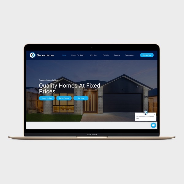 Website Design for Stonex Homes